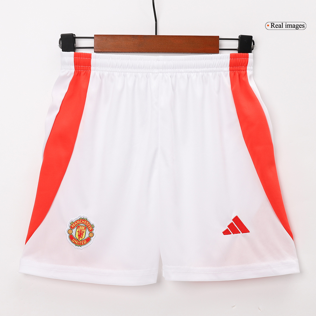 Manchester United Home Kids Soccer Jerseys Kit - gogoalshop