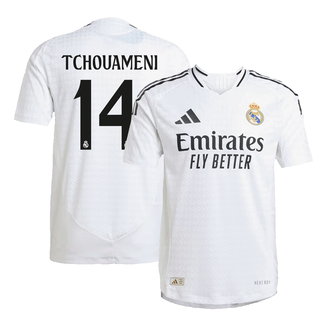TCHOUAMENI #14 Real Madrid Home Player Version Jersey - gogoalshop