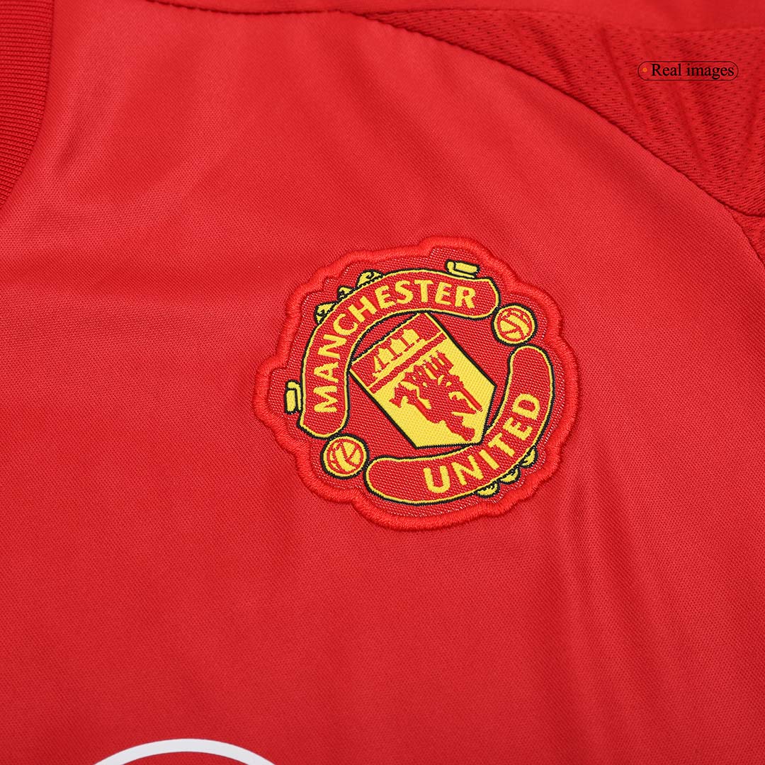 Manchester United Home Kids Soccer Jerseys Kit - gogoalshop