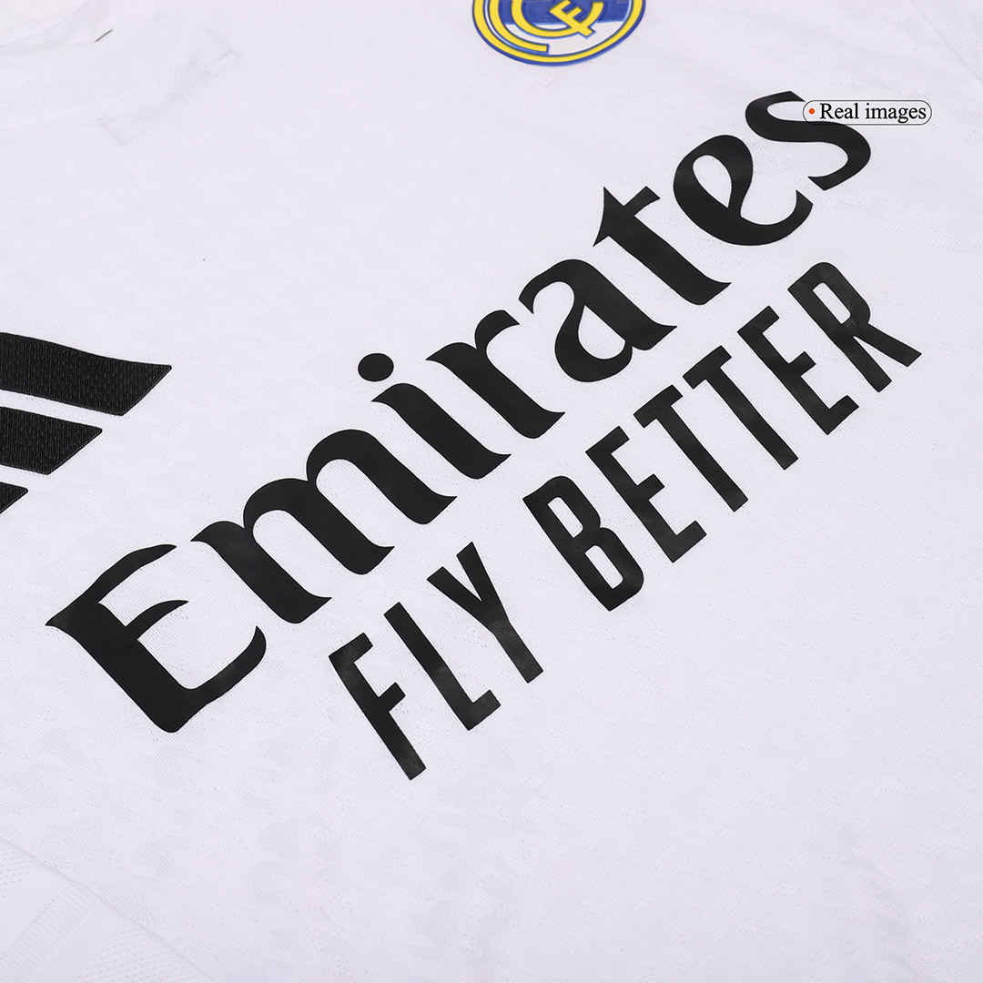 Real Madrid Home Long Sleeve Jersey - gogoalshop