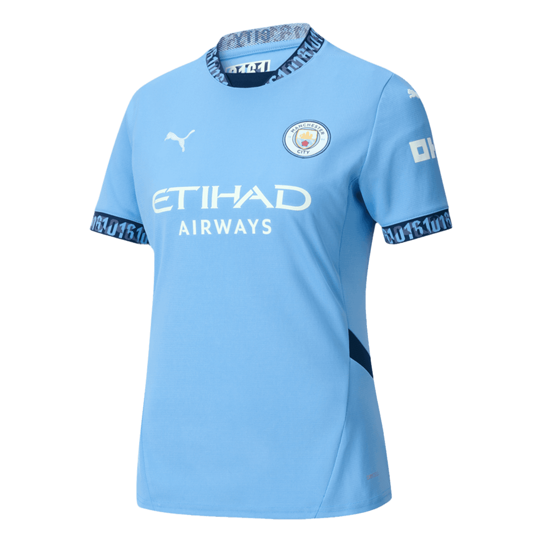 Women's Manchester City Home Jersey - gogoalshop