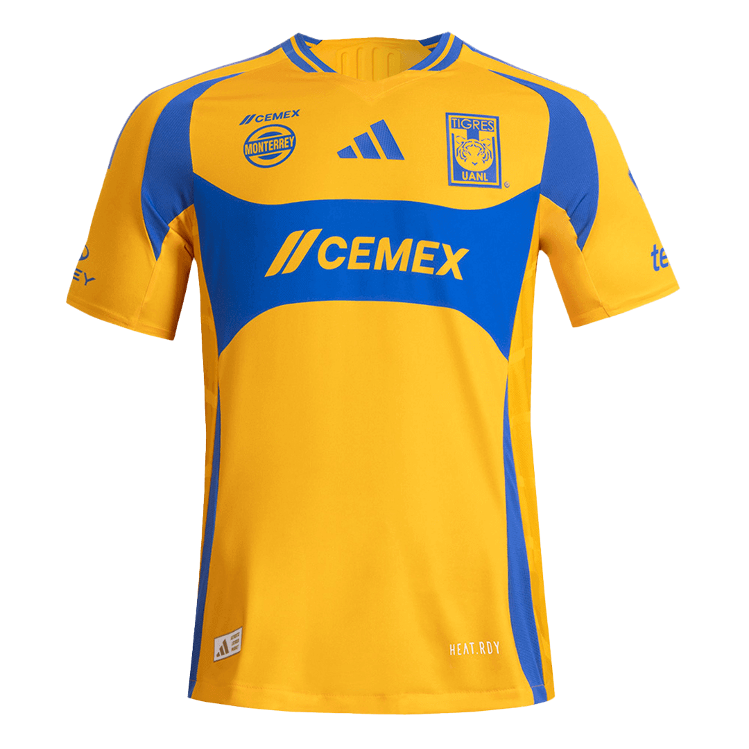 Tigres UANL Home Authentic Soccer Jersey - gogoalshop