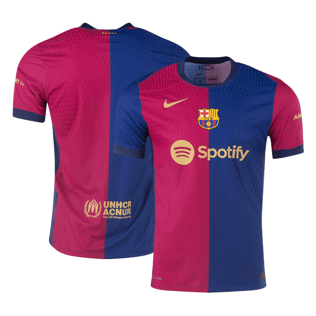 Barcelona Home Authentic Soccer Jersey - gogoalshop