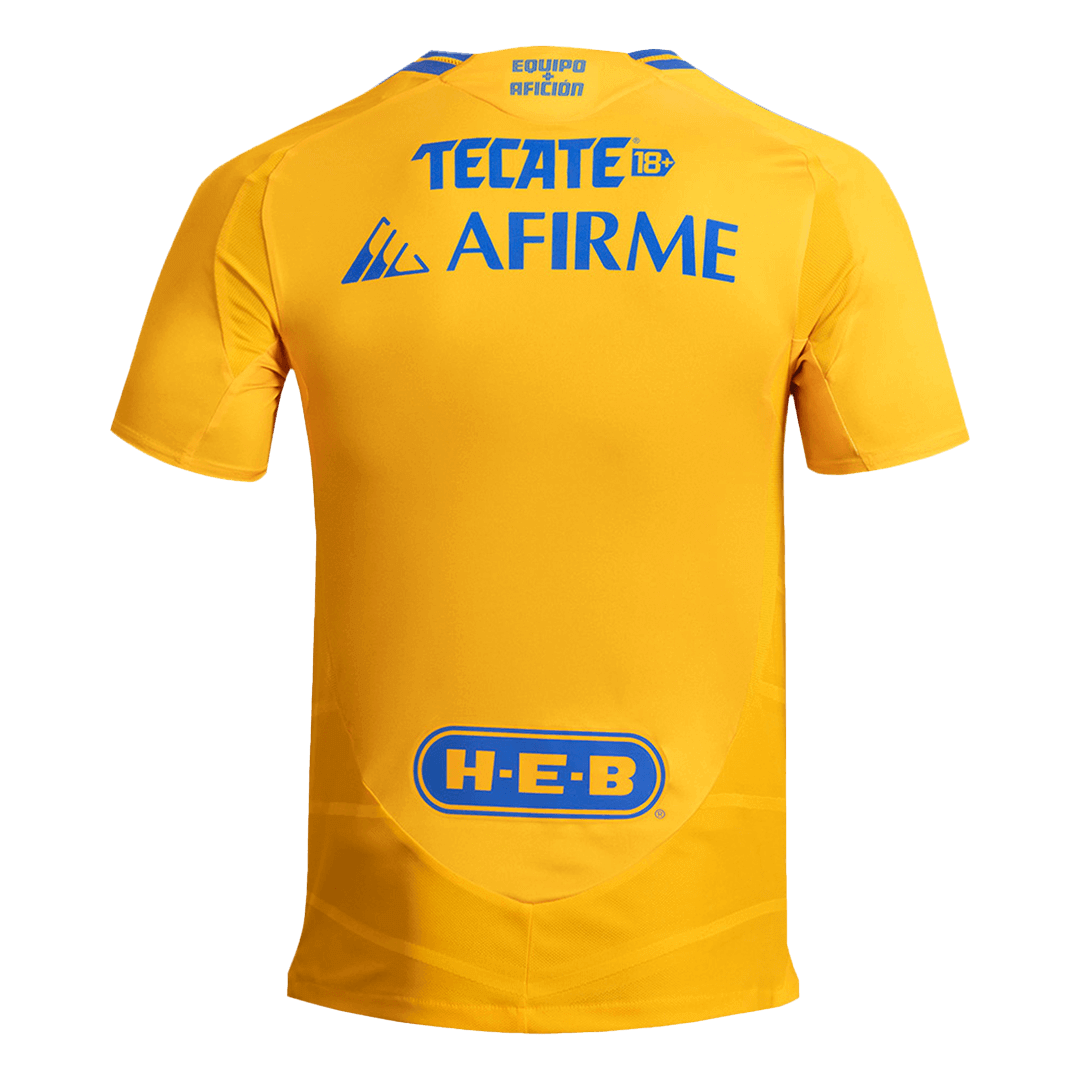 Tigres UANL Home Authentic Soccer Jersey - gogoalshop