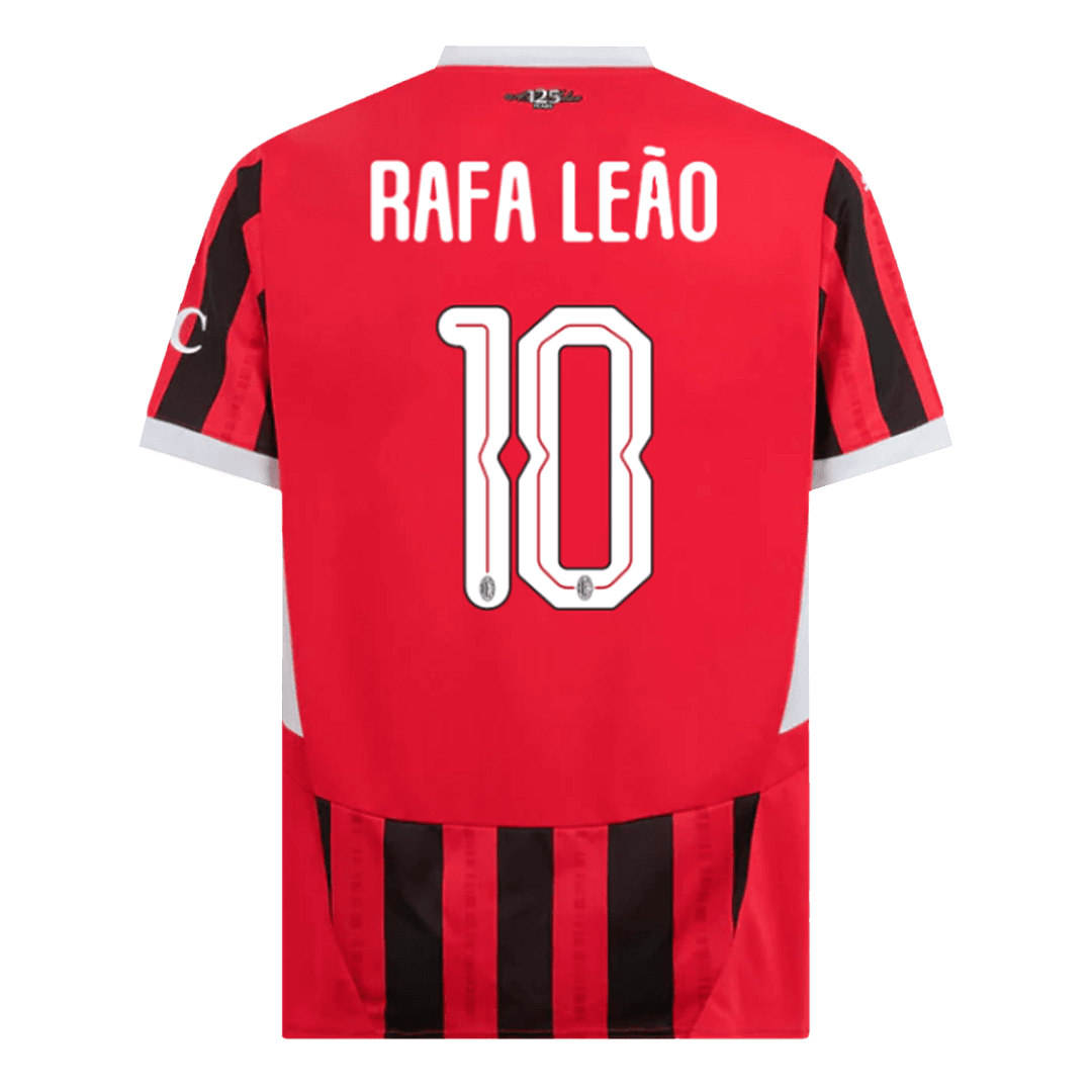 RAFA LEÃO #10 AC Milan Home Soccer Jersey - UCL - gogoalshop