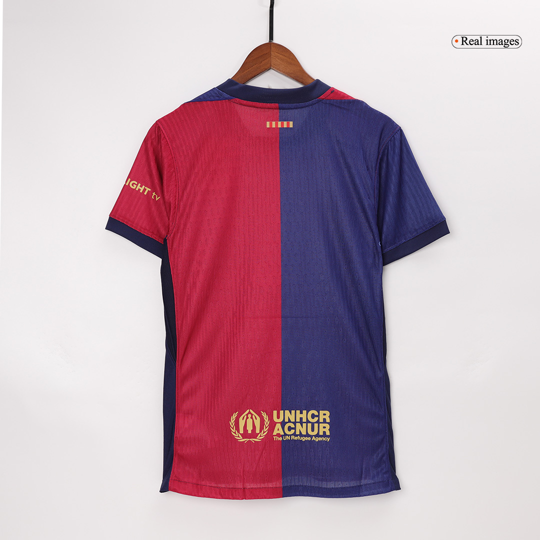 Barcelona Home Authentic Soccer Jersey - gogoalshop