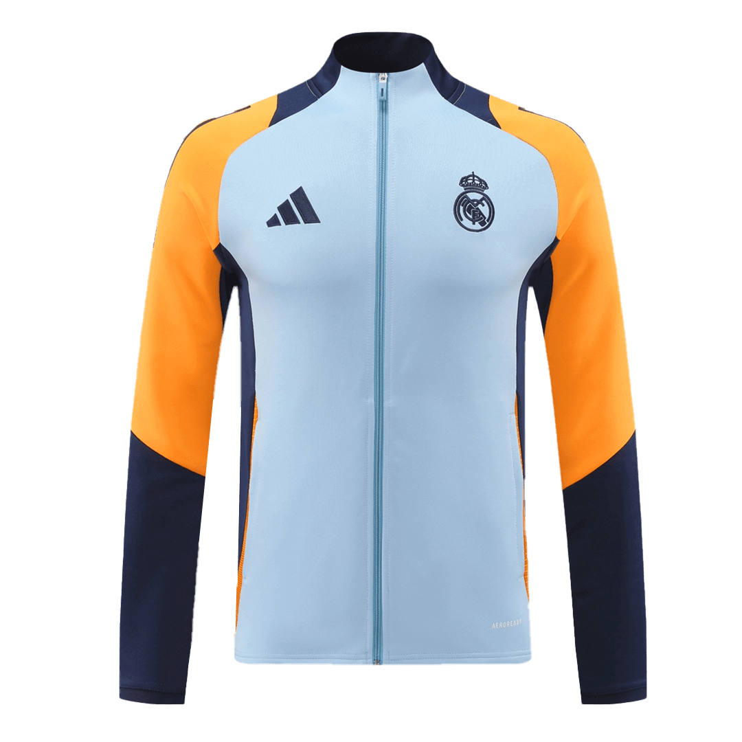 Real Madrid Track Jacket - Blue - gogoalshop