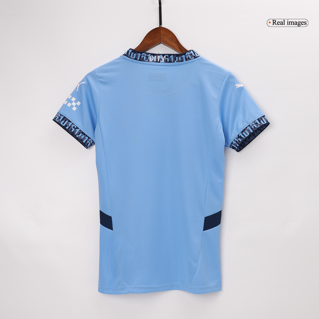 Women's Manchester City Home Jersey - gogoalshop