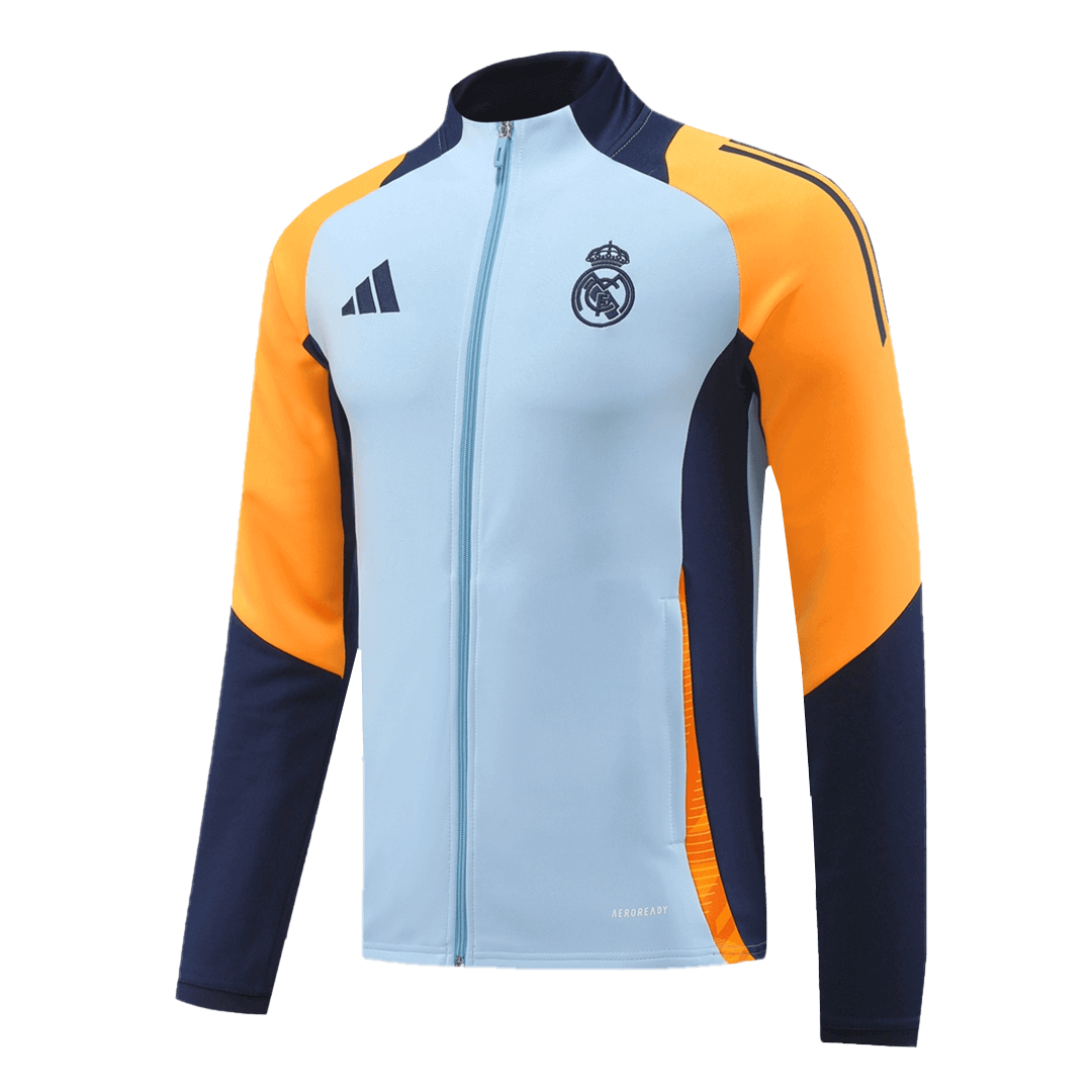 Real Madrid Track Jacket - Blue - gogoalshop