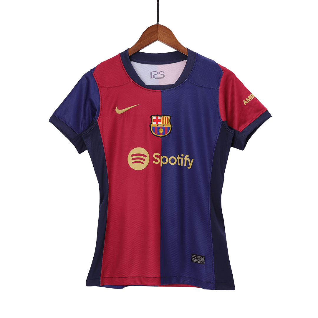 Women's Barcelona Home Jersey - gogoalshop