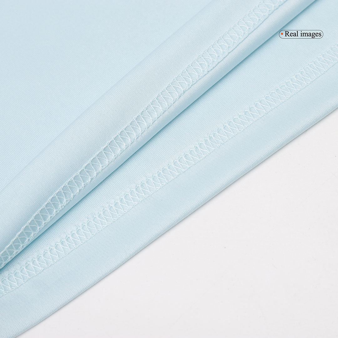 Spain Pre-Match Soccer Jersey EURO Blue - gogoalshop