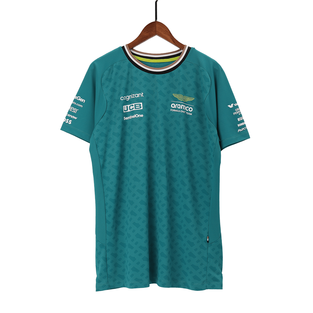Fernando Alonso #14 Aston Martin Cognizant F1 Racing Team Shirt - gogoalshop