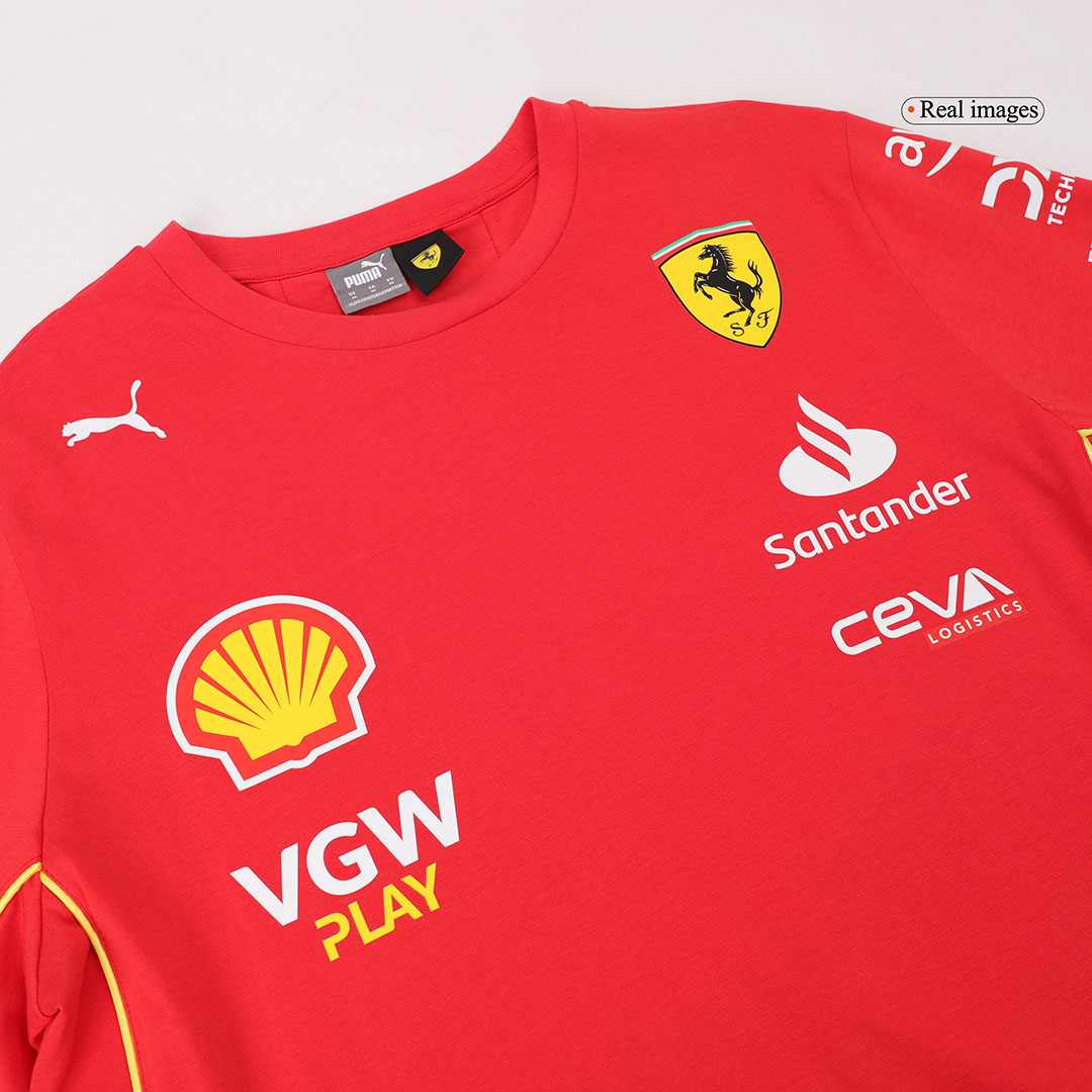 Charles Leclerc #16 Ferrari F1 Racing Team Shirt - gogoalshop