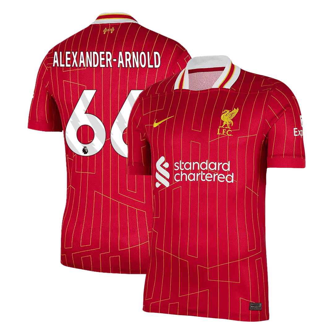 ALEXANDER-ARNOLD #66 Liverpool Home Soccer Jersey - gogoalshop