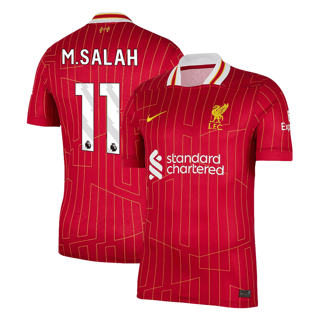 M.SALAH #11 Liverpool Home Soccer Jersey - gogoalshop