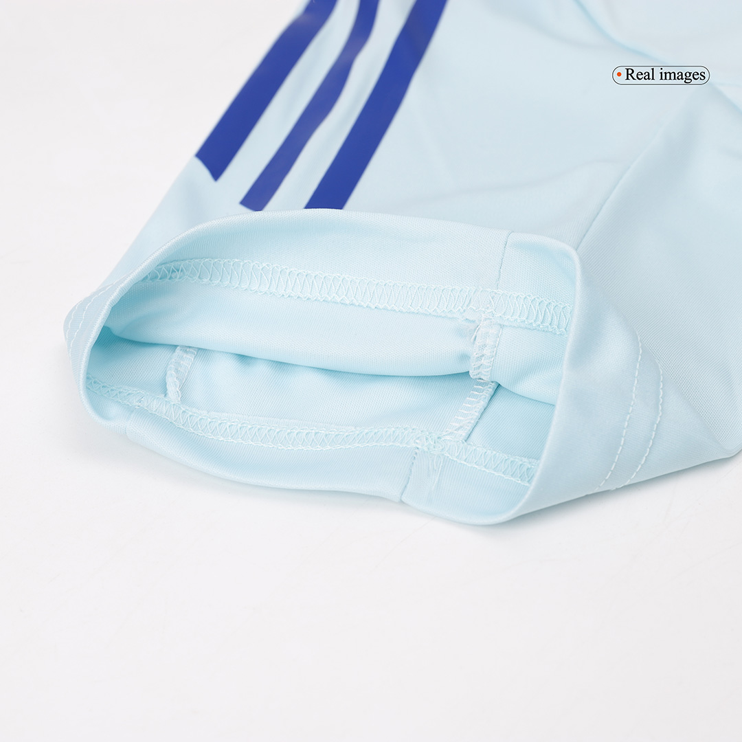 Spain Pre-Match Soccer Jersey EURO Blue - gogoalshop