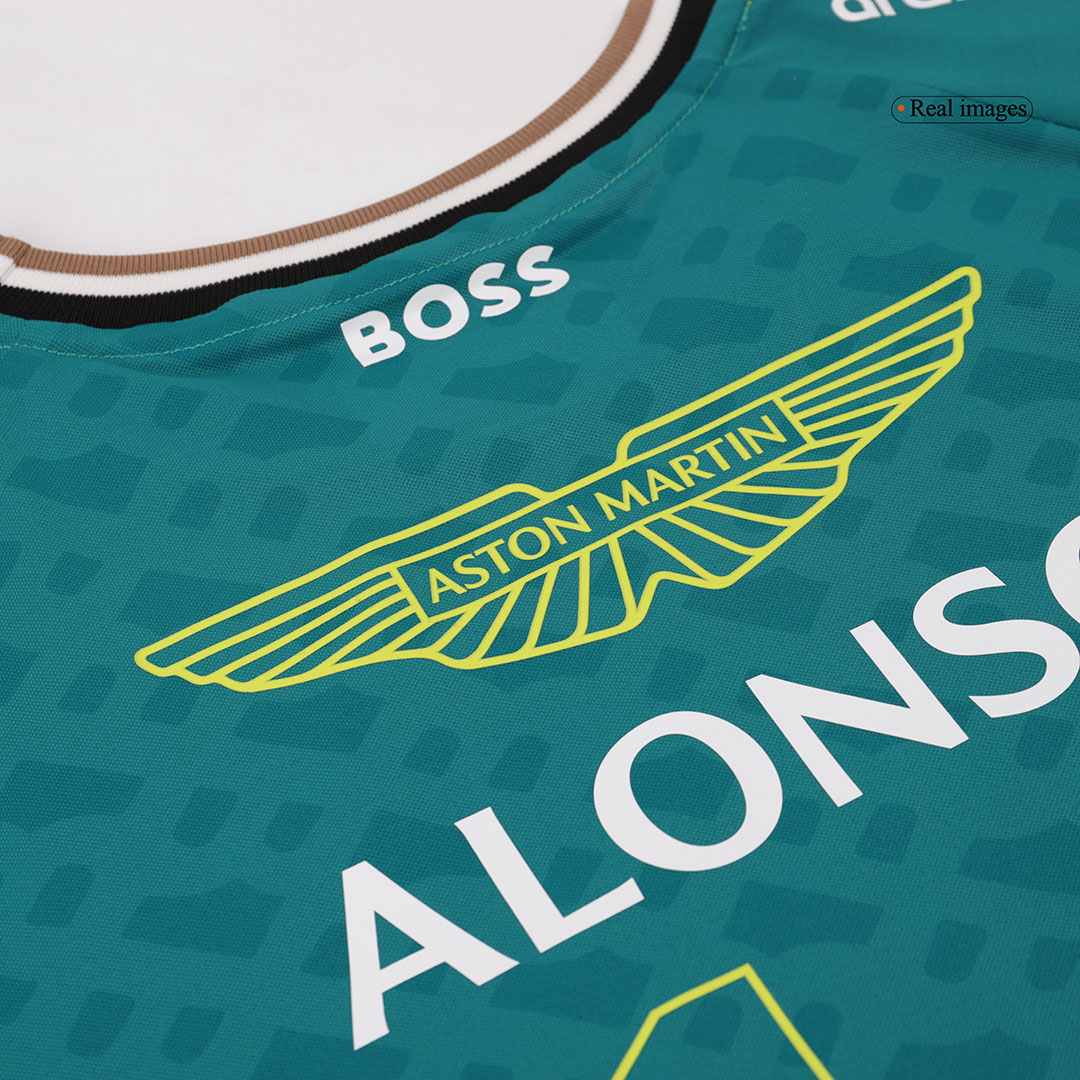 Fernando Alonso #14 Aston Martin Cognizant F1 Racing Team Shirt - gogoalshop