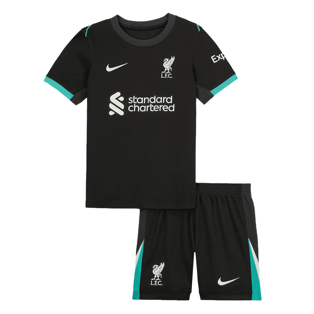 Liverpool Away Kids Soccer Jerseys Kit - gogoalshop
