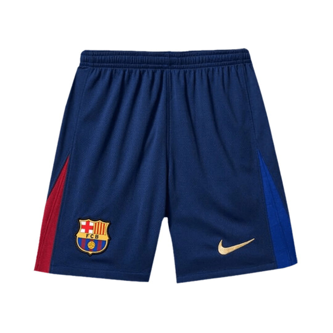 Barcelona Home Soccer Shorts - gogoalshop