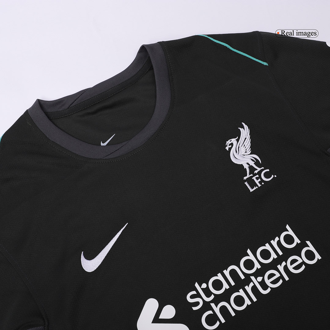 M.SALAH #11 Liverpool Away Soccer Jersey -UCL - gogoalshop