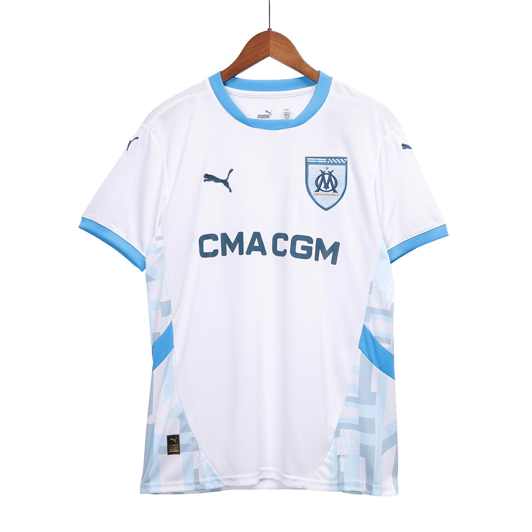 Marseille Home Soccer Jersey - gogoalshop