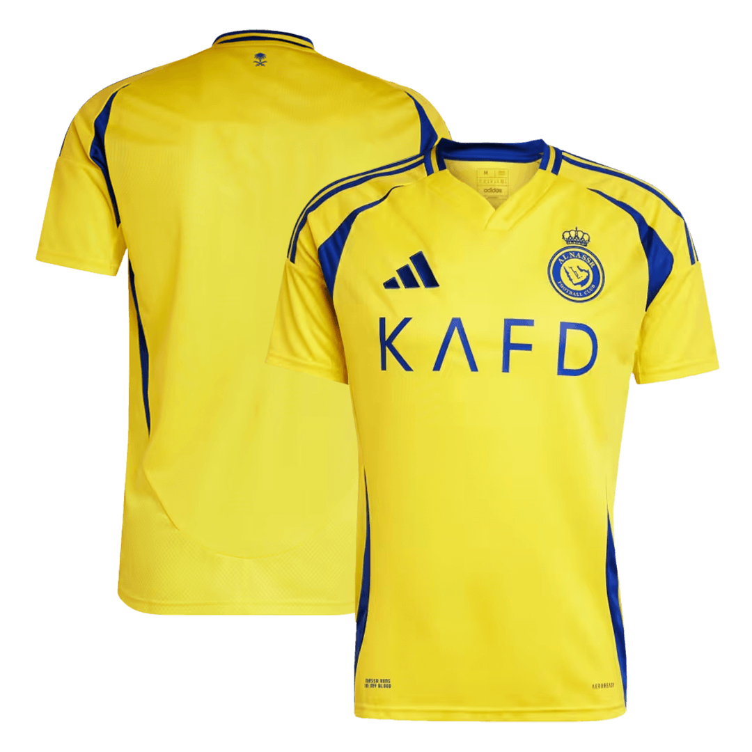 Al Nassr Home Soccer Jersey - gogoalshop