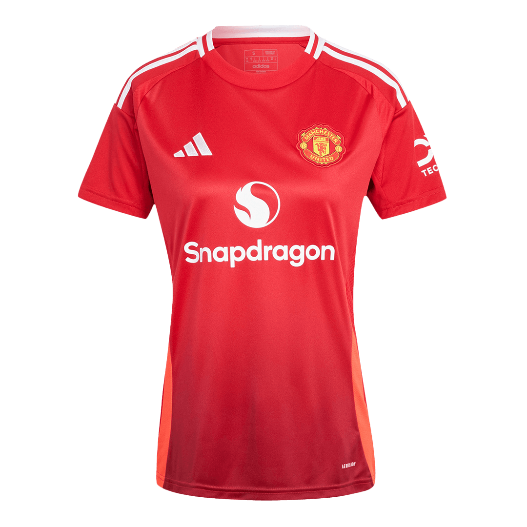Women's Manchester United Home Jersey - gogoalshop