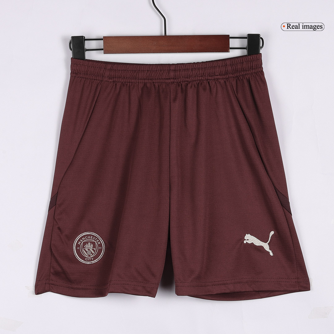 Manchester City Third Away Kids Soccer Jerseys Kit - gogoalshop