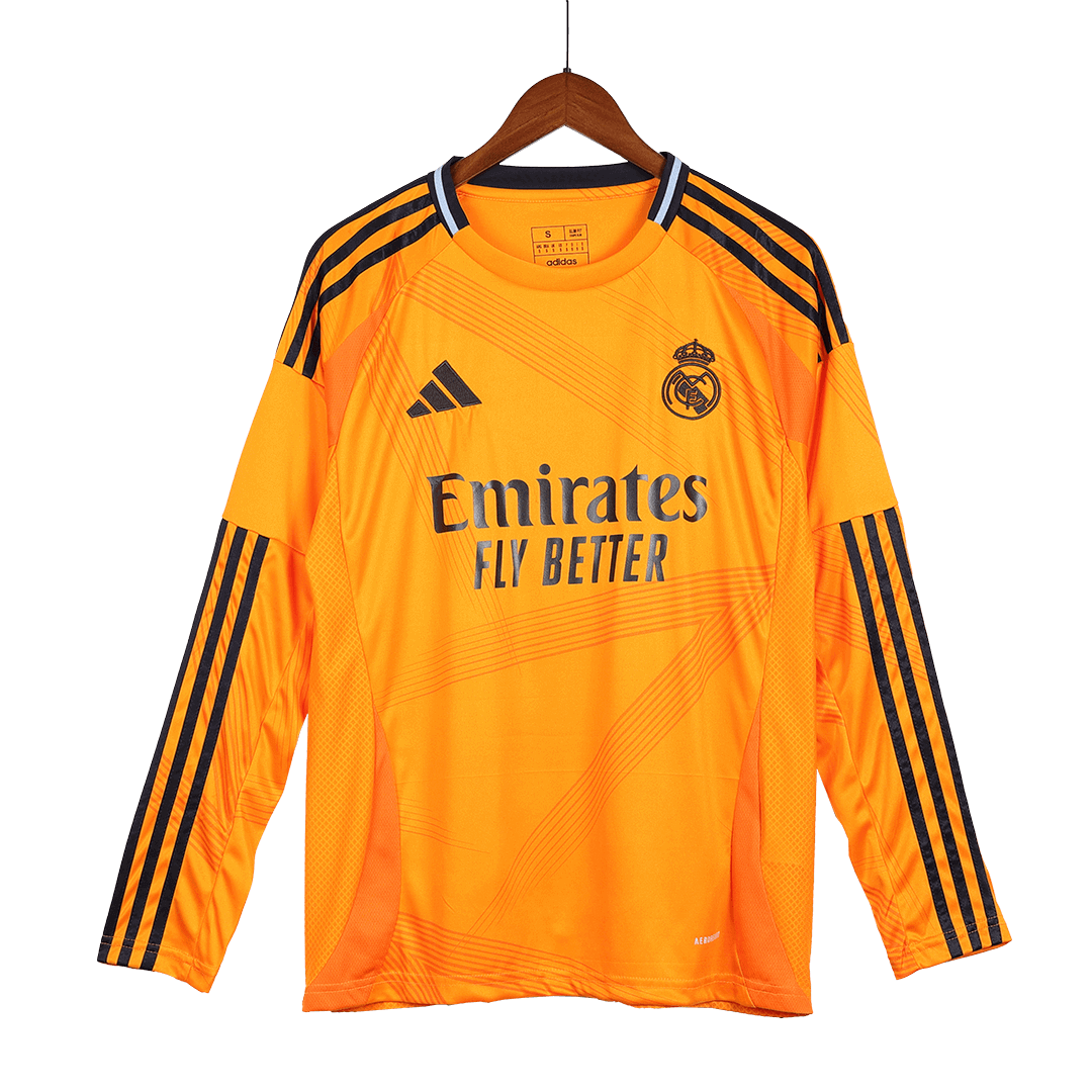 Real Madrid Away Long Sleeve Jersey - gogoalshop