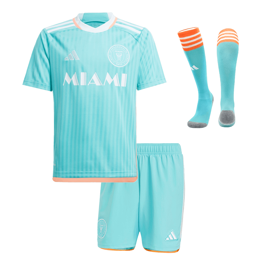 Inter Miami CF Third Away Kids Soccer Jerseys Full Kit - gogoalshop
