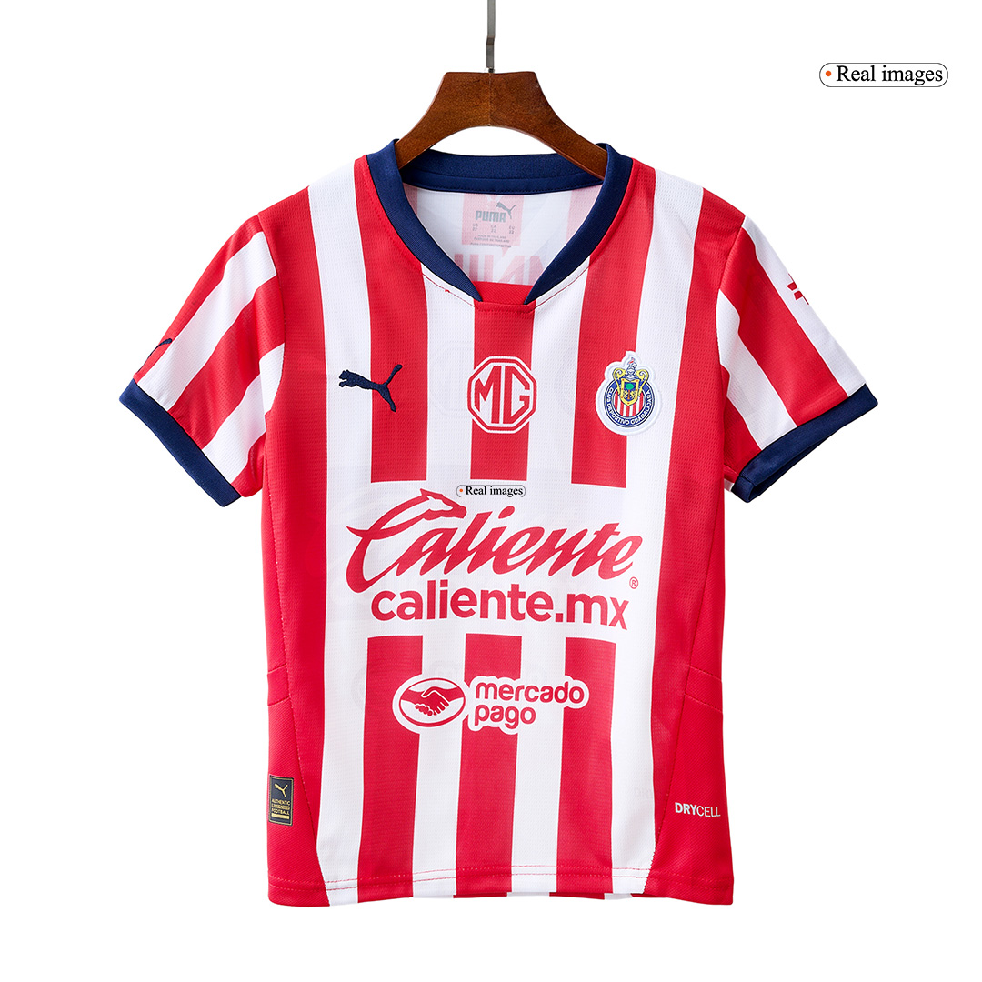 Chivas Home Kids Soccer Jerseys Kit - gogoalshop