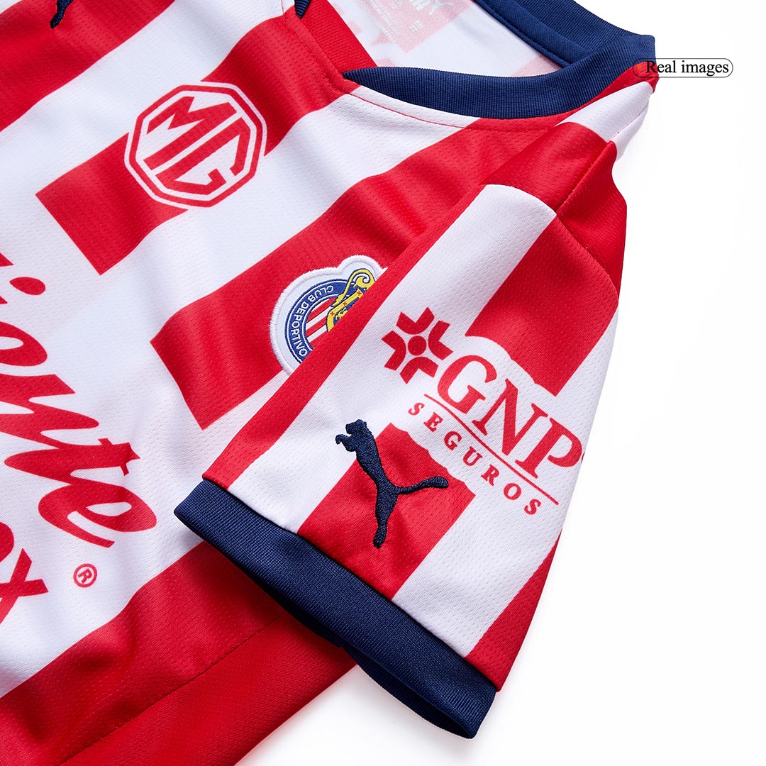 Chivas Home Kids Soccer Jerseys Kit - gogoalshop