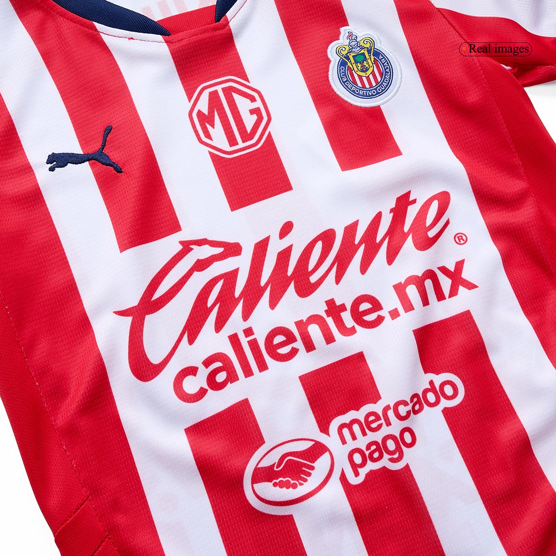 Chivas Home Kids Soccer Jerseys Kit - gogoalshop