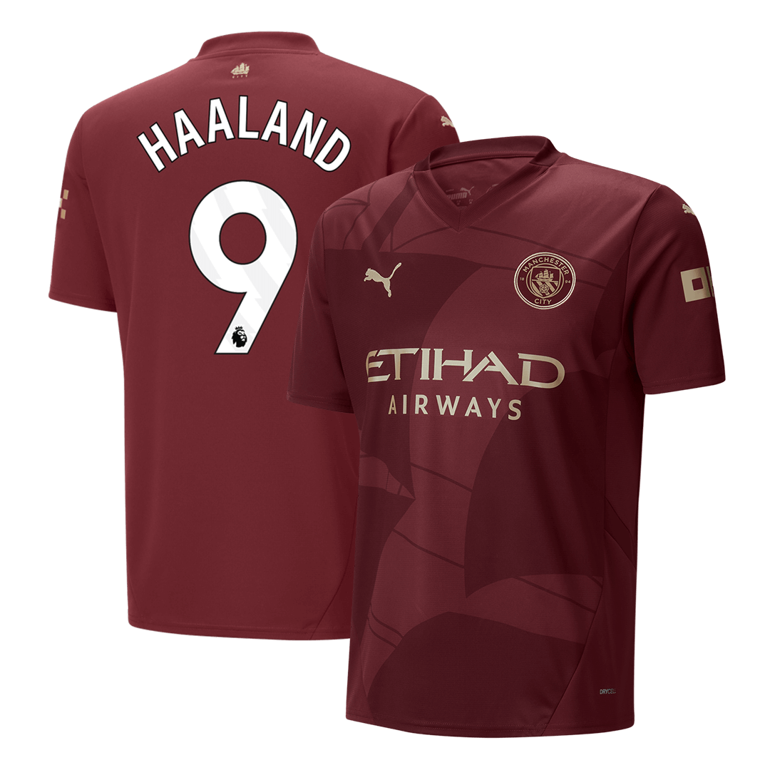 HAALAND #9 Manchester City Third Away Soccer Jersey - gogoalshop
