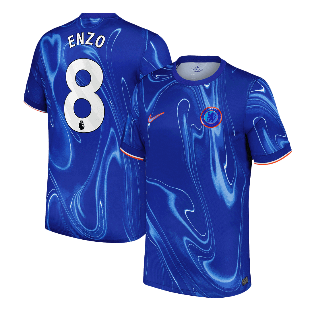 ENZO #8 Chelsea Home Soccer Jersey - gogoalshop