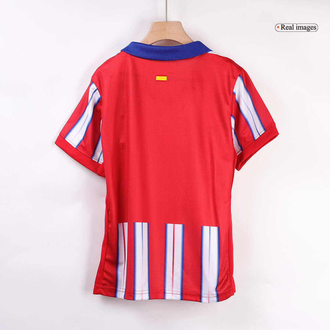 Atletico Madrid Home Kids Soccer Jerseys Full Kit - gogoalshop