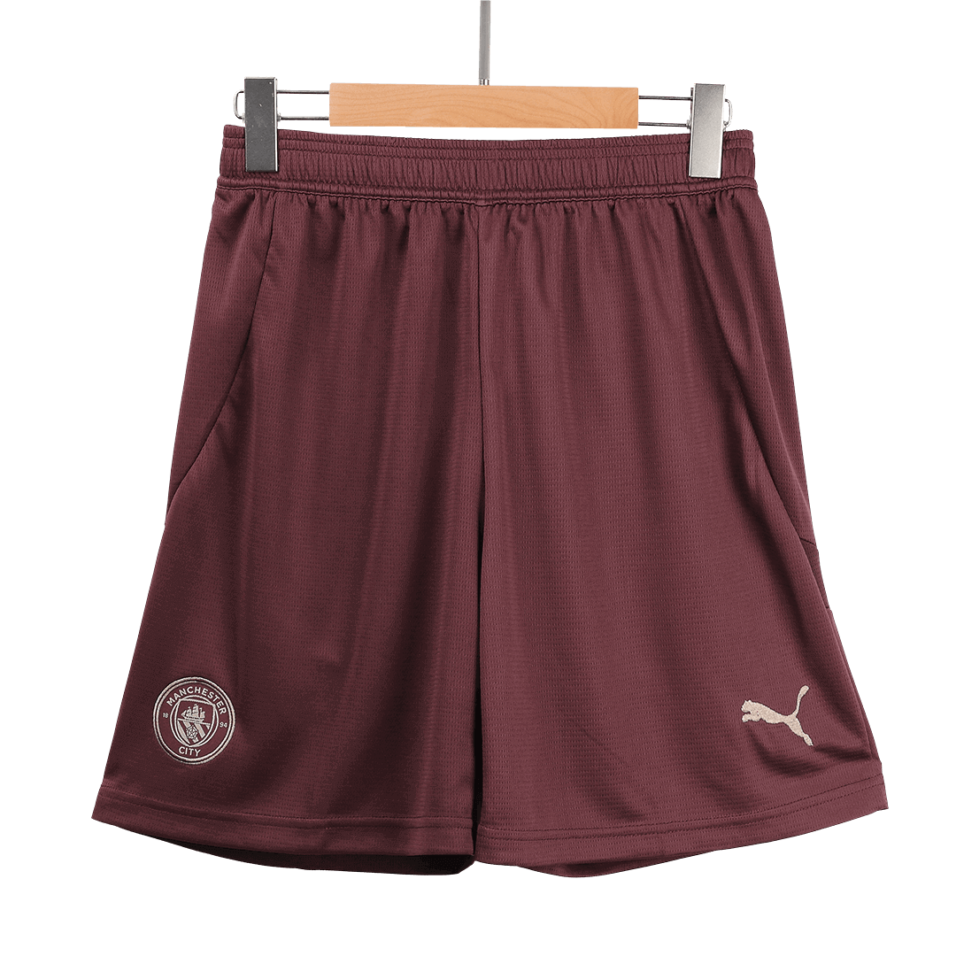 Manchester City Third Away Soccer Shorts - gogoalshop