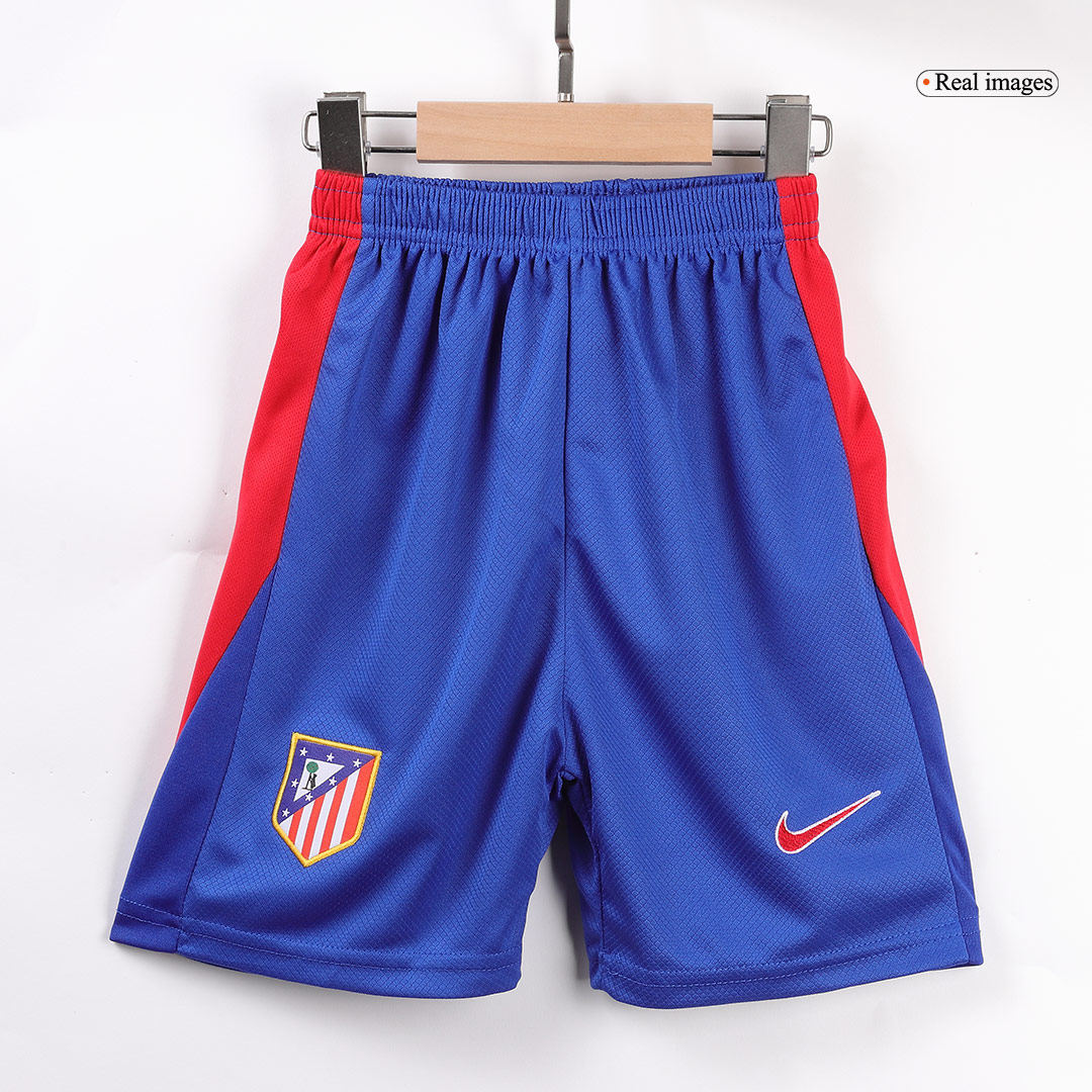 Atletico Madrid Home Kids Soccer Jerseys Full Kit - gogoalshop