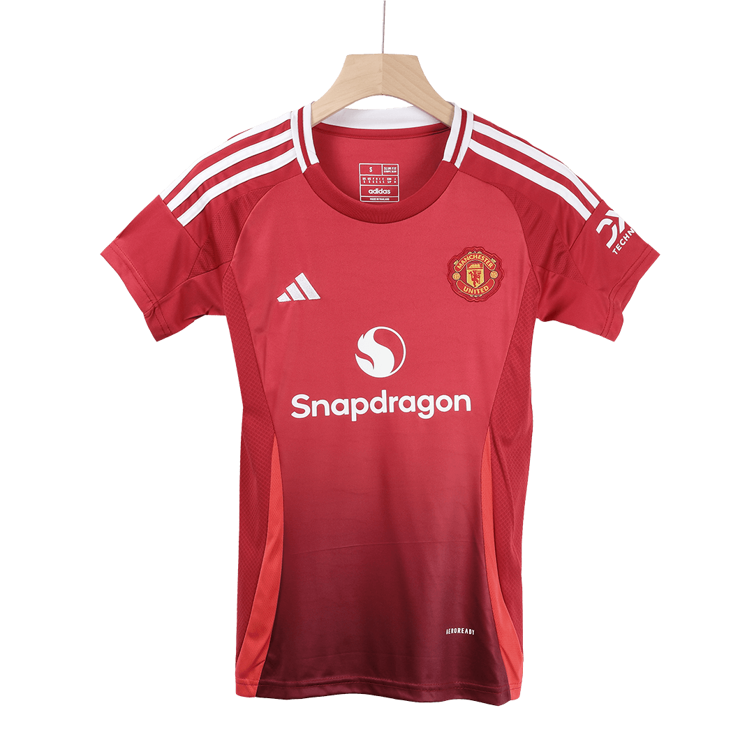 Women's Manchester United Home Jersey - gogoalshop