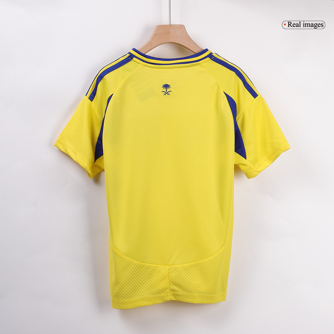 Al Nassr Home Kids Soccer Jerseys Kit - gogoalshop