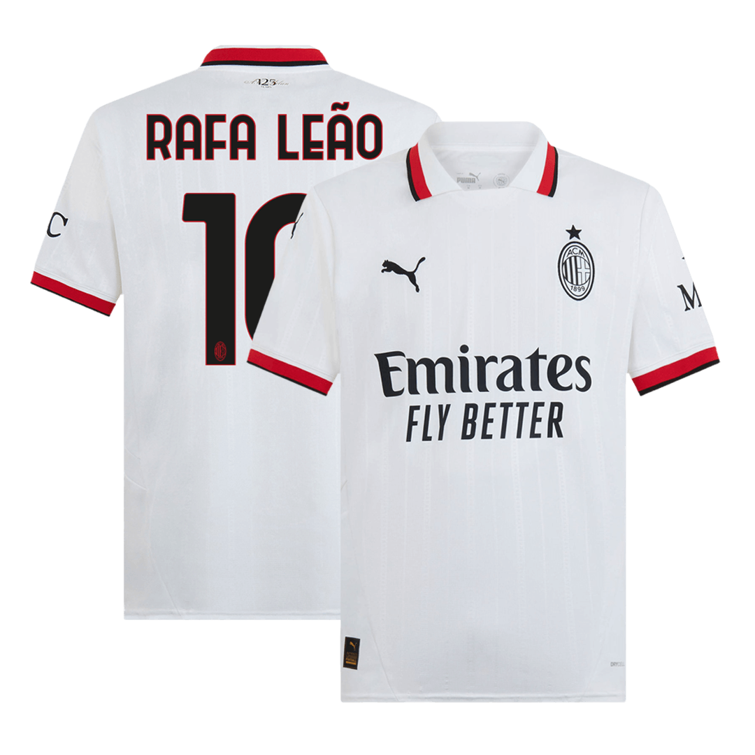 RAFA LEÃO #10 AC Milan Away Soccer Jersey - gogoalshop