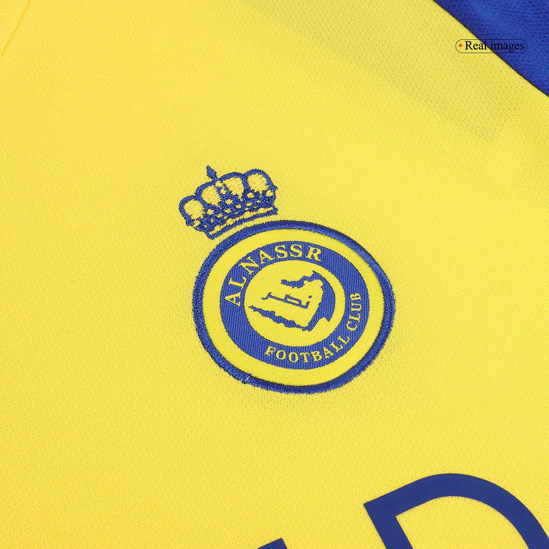 Al Nassr Home Kids Soccer Jerseys Kit - gogoalshop