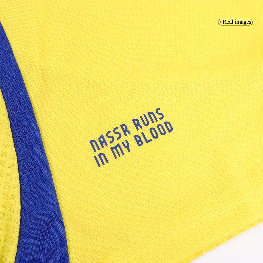 Al Nassr Home Kids Soccer Jerseys Kit - gogoalshop