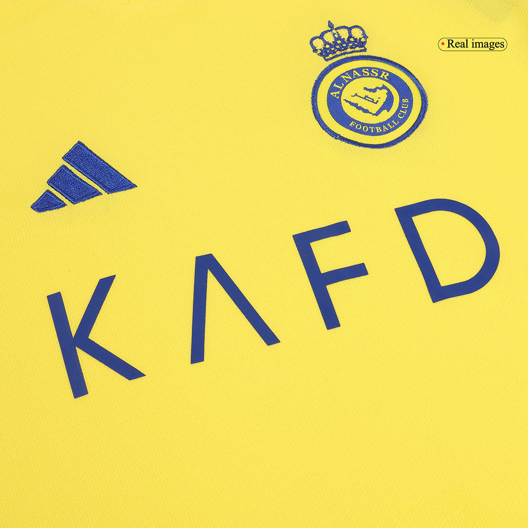 Al Nassr Home Kids Soccer Jerseys Kit - gogoalshop