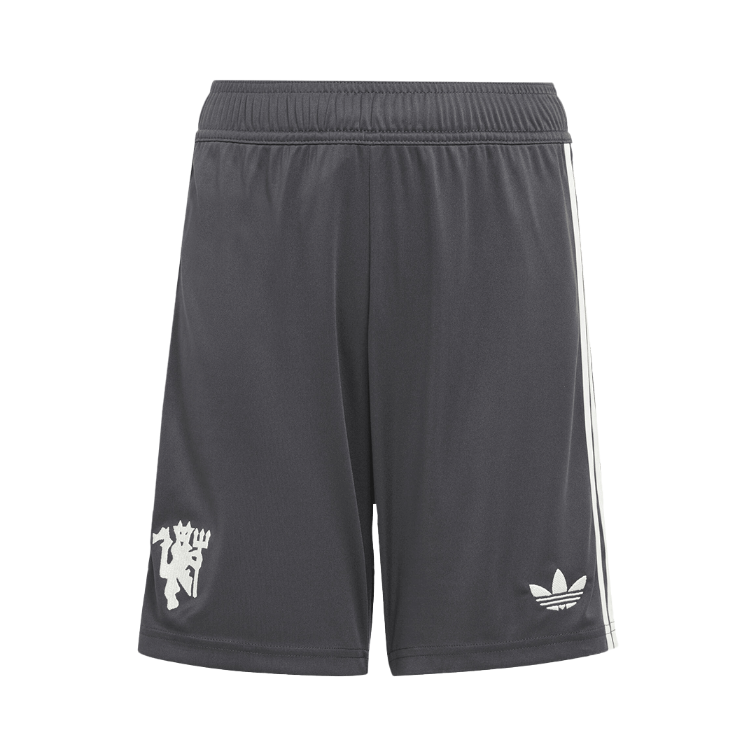 Manchester United Third Away Soccer Shorts - gogoalshop