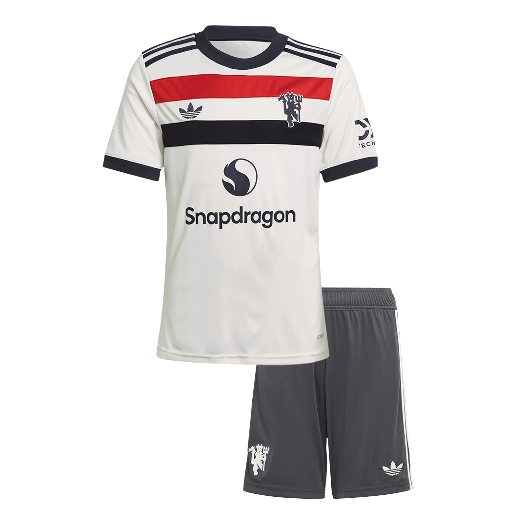 Manchester United Third Away Kids Soccer Jerseys Kit - gogoalshop