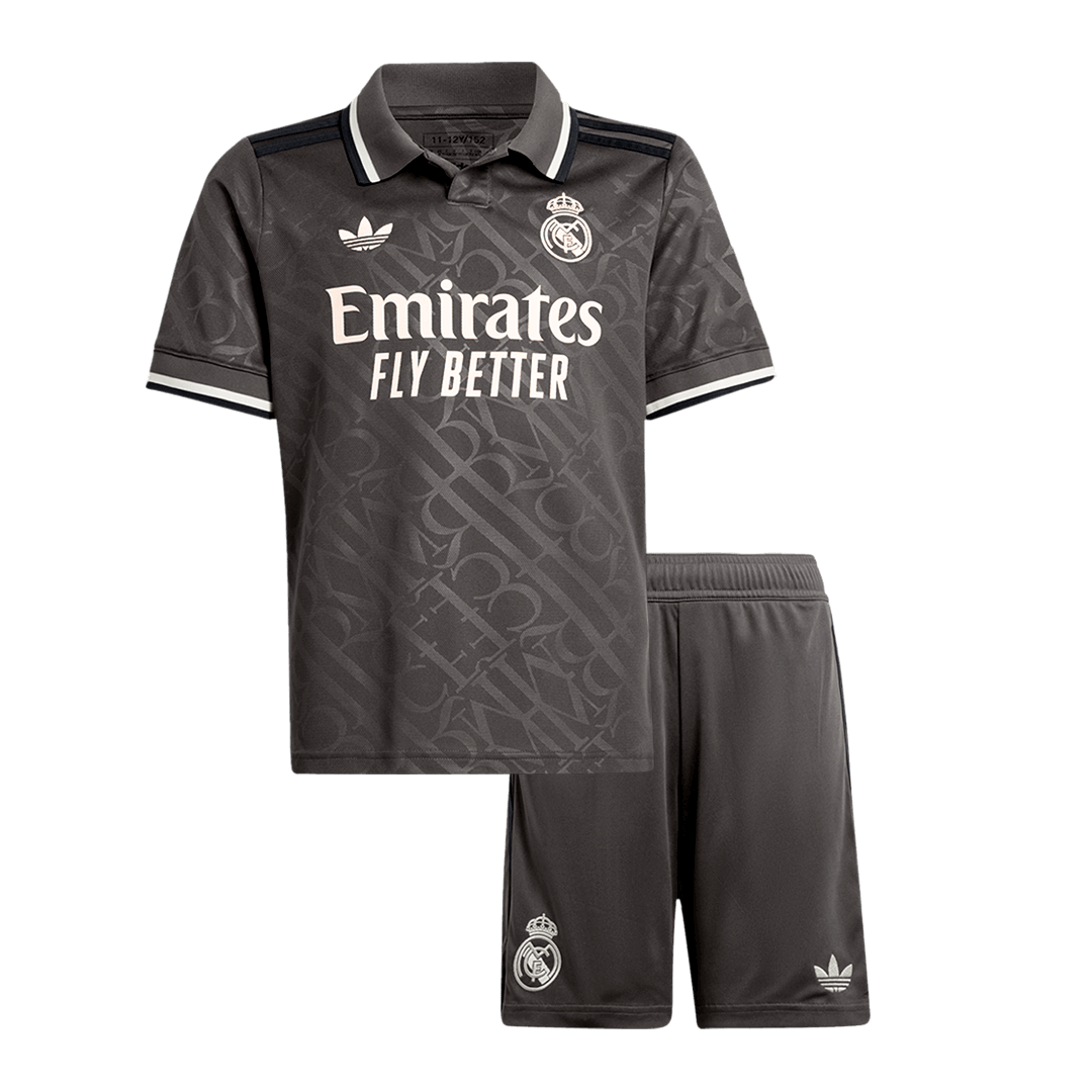 Real Madrid Third Away Kids Soccer Jerseys Kit - gogoalshop