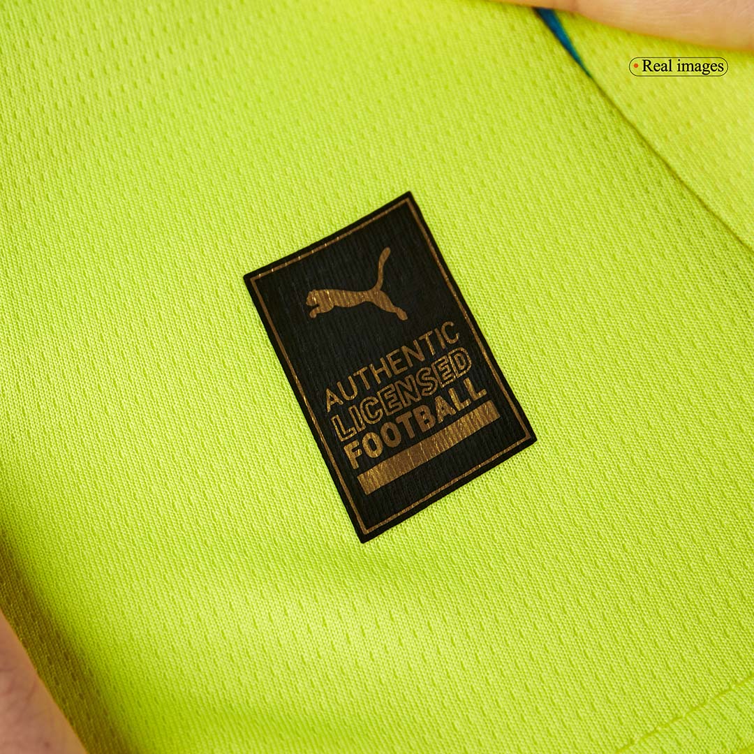 Manchester City Away Kids Soccer Jerseys Kit - gogoalshop