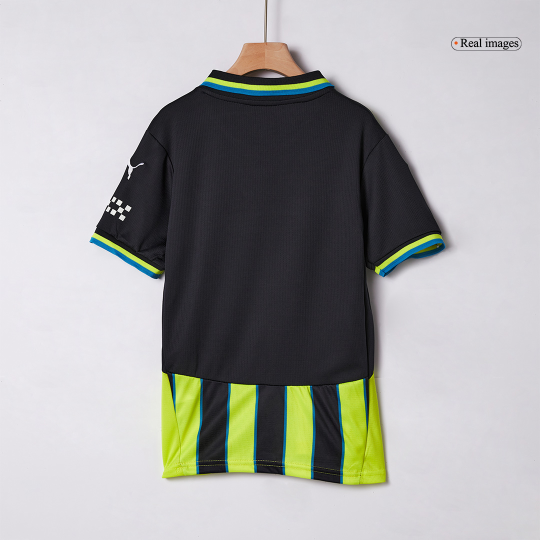 Manchester City Away Kids Soccer Jerseys Kit - gogoalshop