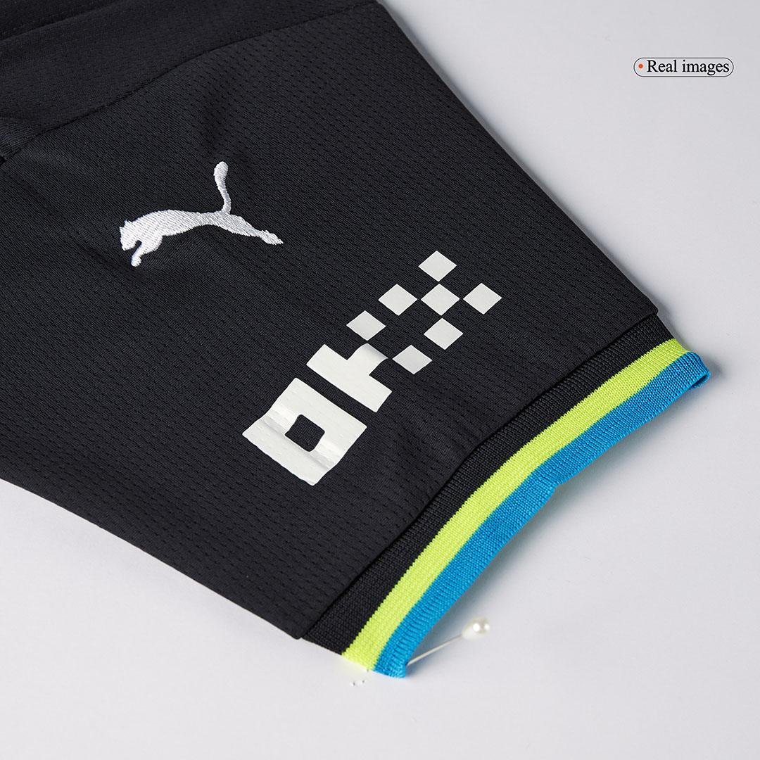 Manchester City Away Kids Soccer Jerseys Kit - gogoalshop